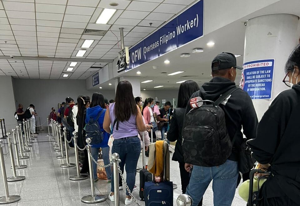 Новые иммиграционныеCounters для OFW в NAIA