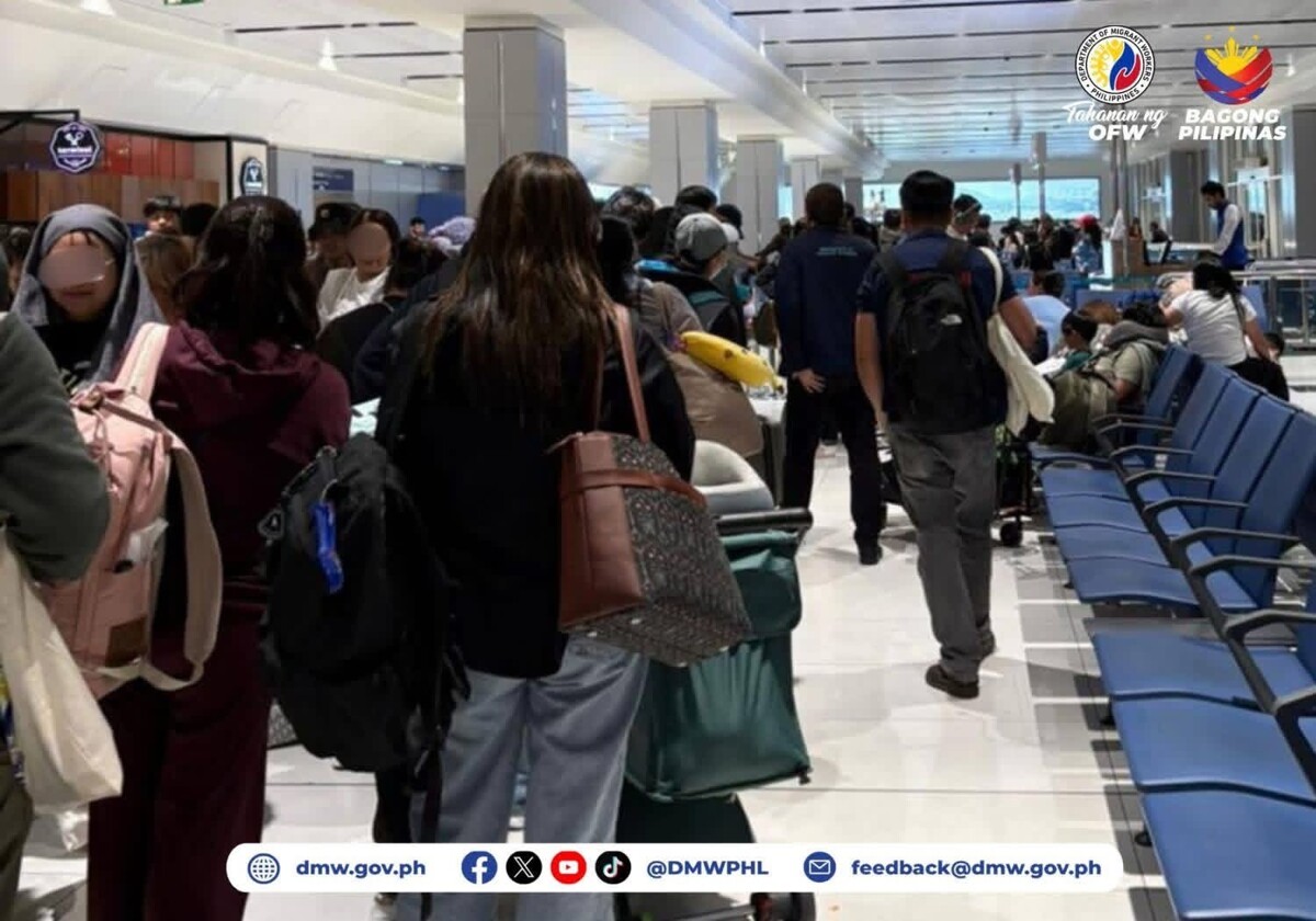 Philippines to bring home more citizens via fifth chartered flight