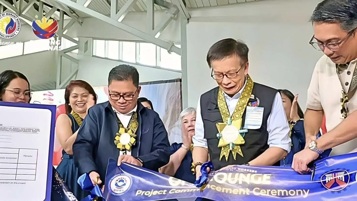 Philippines Launches OFW Lounge at Davao Airport