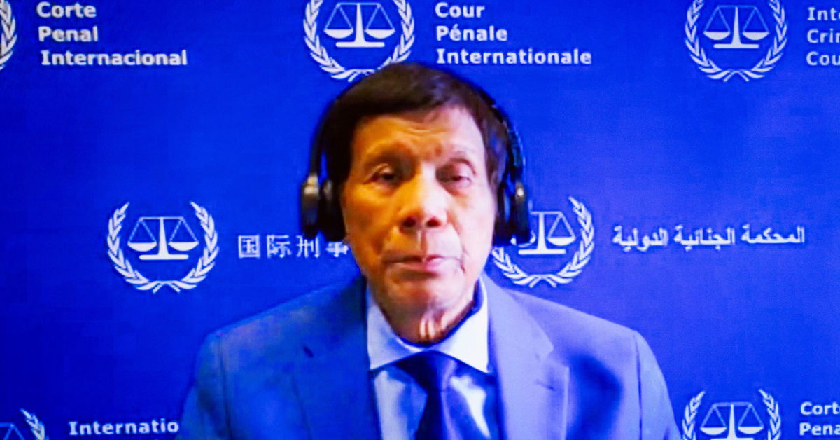 Duterte Accepts Prison Death Fate Over ICC Charges