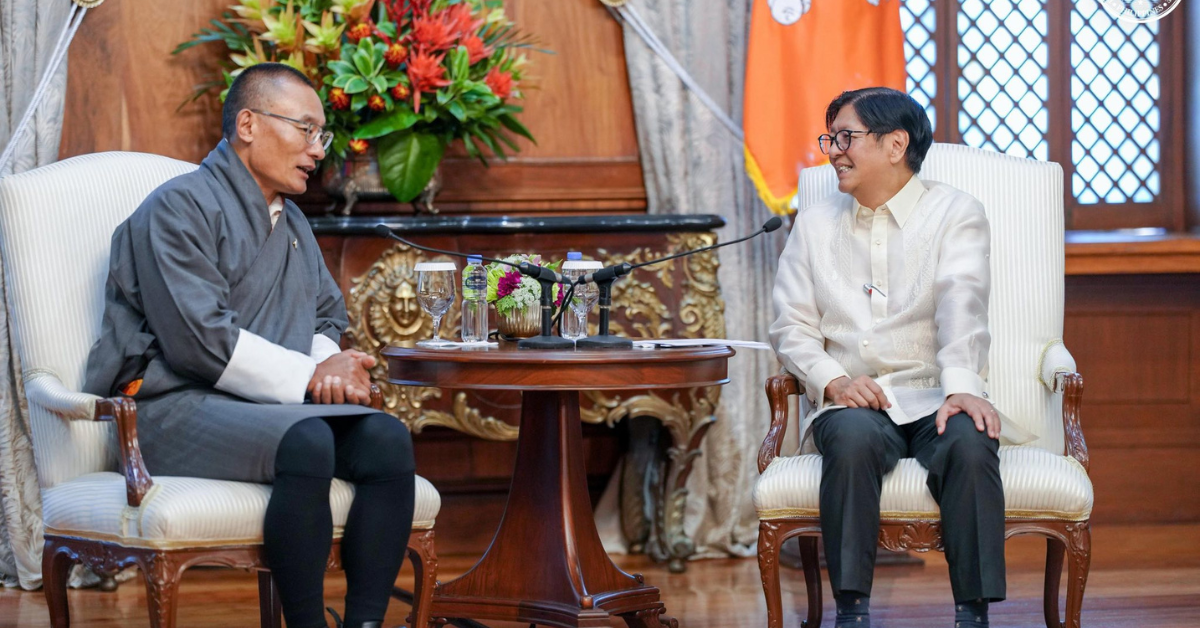 Marcos, Tobgay Discuss Strengthening Diplomatic Ties Between Philippines, Bhutan