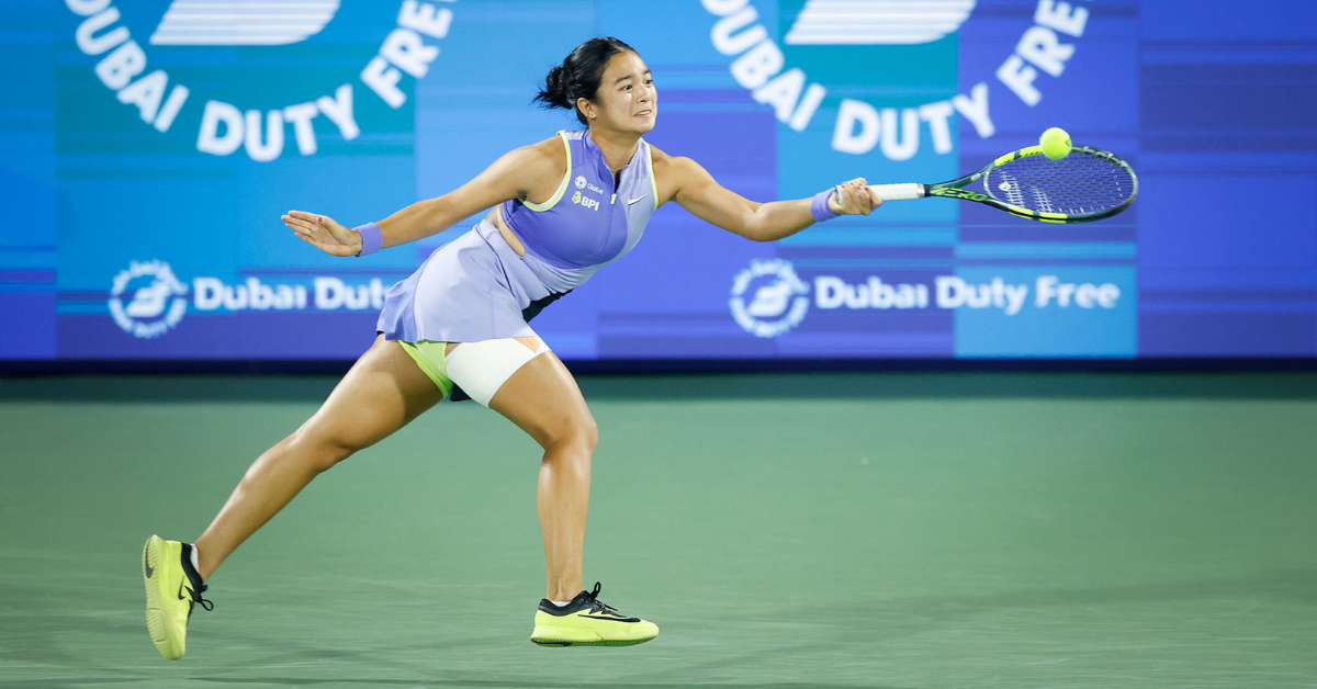 Filipino Tennis Star Alex Eala Reaches Dubai Quarterfinals