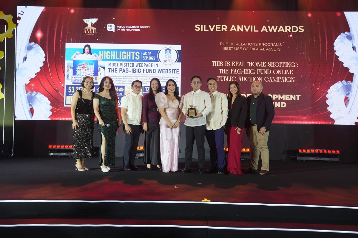 Pag-IBIG Fund gana premio por campaña digital de compra de vivienda