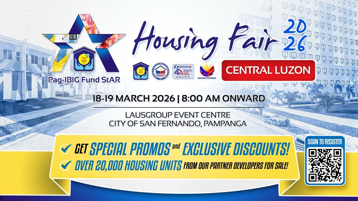 Pag-IBIG Housing Fair in Pampanga to Offer Over 20,000 Affordable Units