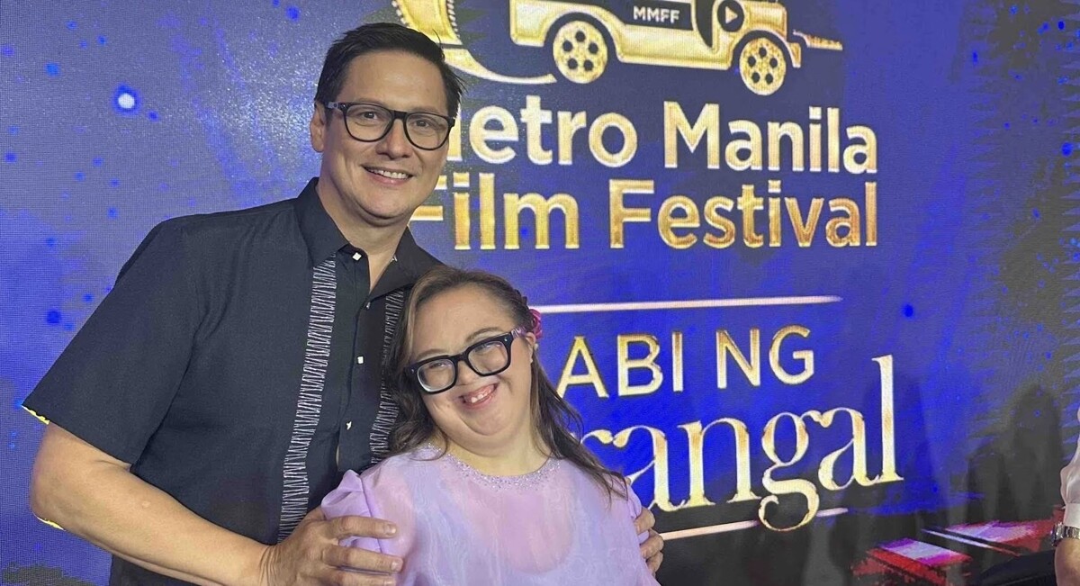 Matthew Mendoza Celebrates Daughter's MMFF Win