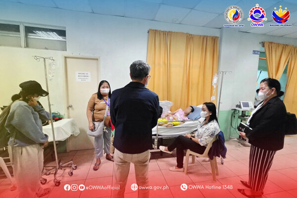 OWWA Assists OFW with Cervical Cancer in Mindoro