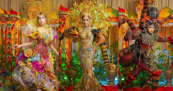 Miss Universe Philippines объявляет топ-3 победителей в номинации Лучший национальный костюм 2024