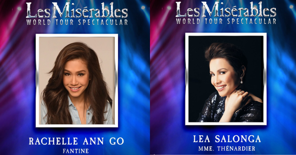 Леа Салонга и Рэйчел Энн Го присоединяются к составу «Отверженных» в Маниле