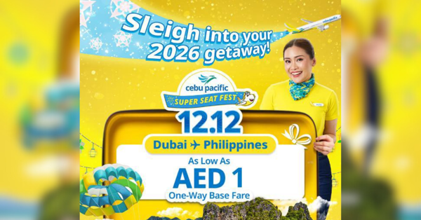 Cebu Pacific запускает распродажу «12.12 Super Seat Fest»