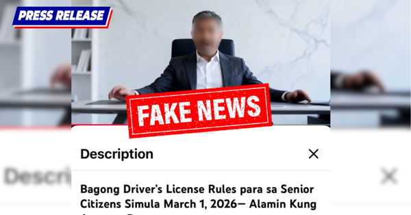 LTO Denies New Rules for Senior Drivers