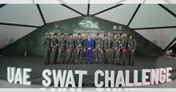 Philippine Team Competes in UAE SWAT Challenge